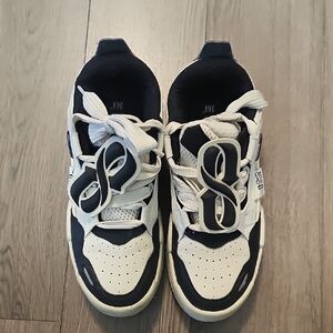 Black and White Athletic Sneakers